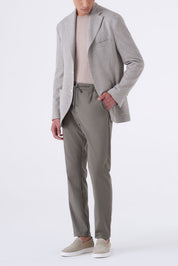 Giacca in maglia con trama pied de poule