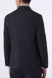 Giacca Monopetto in Cotone Stretch Rasato