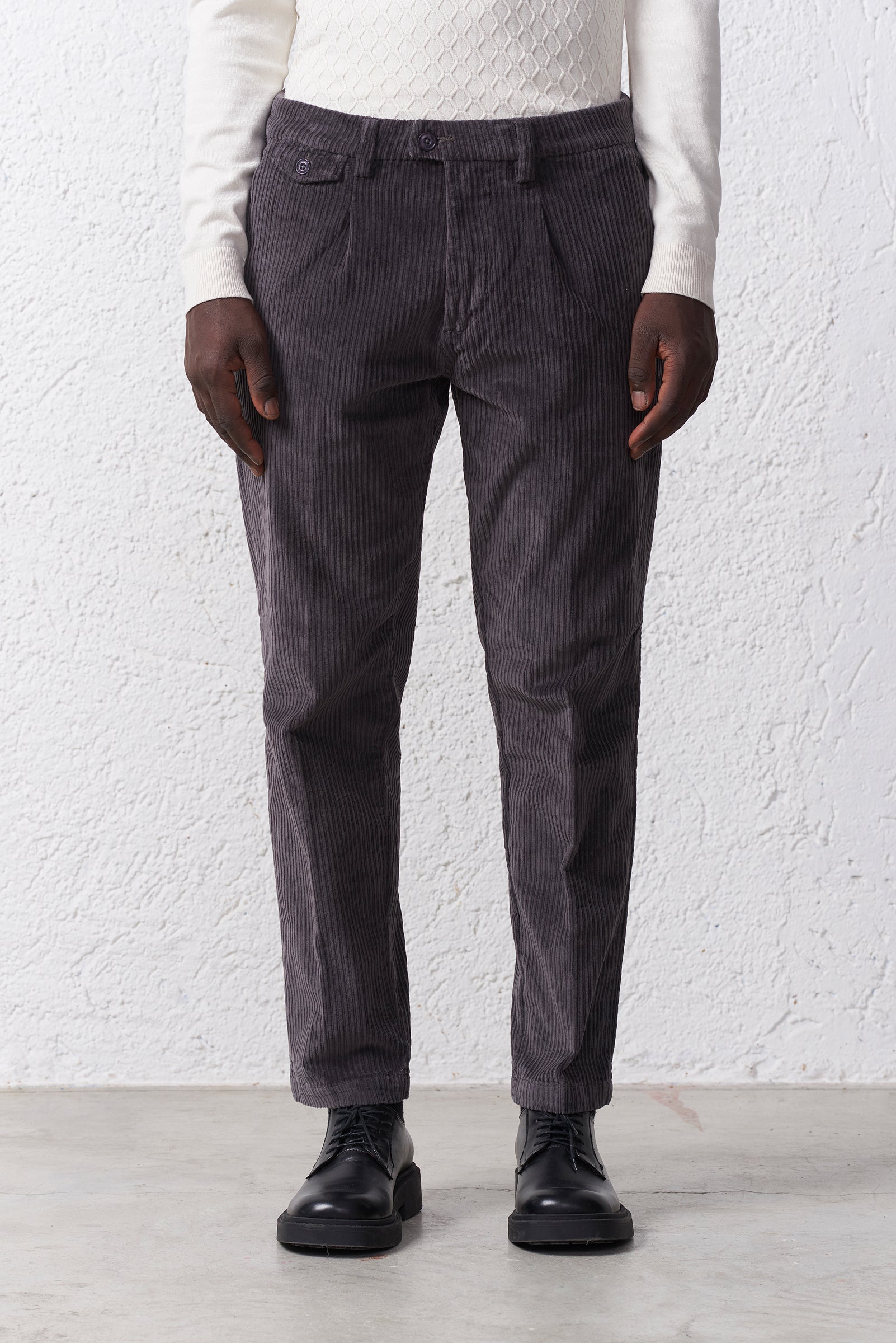 Pantalone Rocciatore in Velluto con Taschino