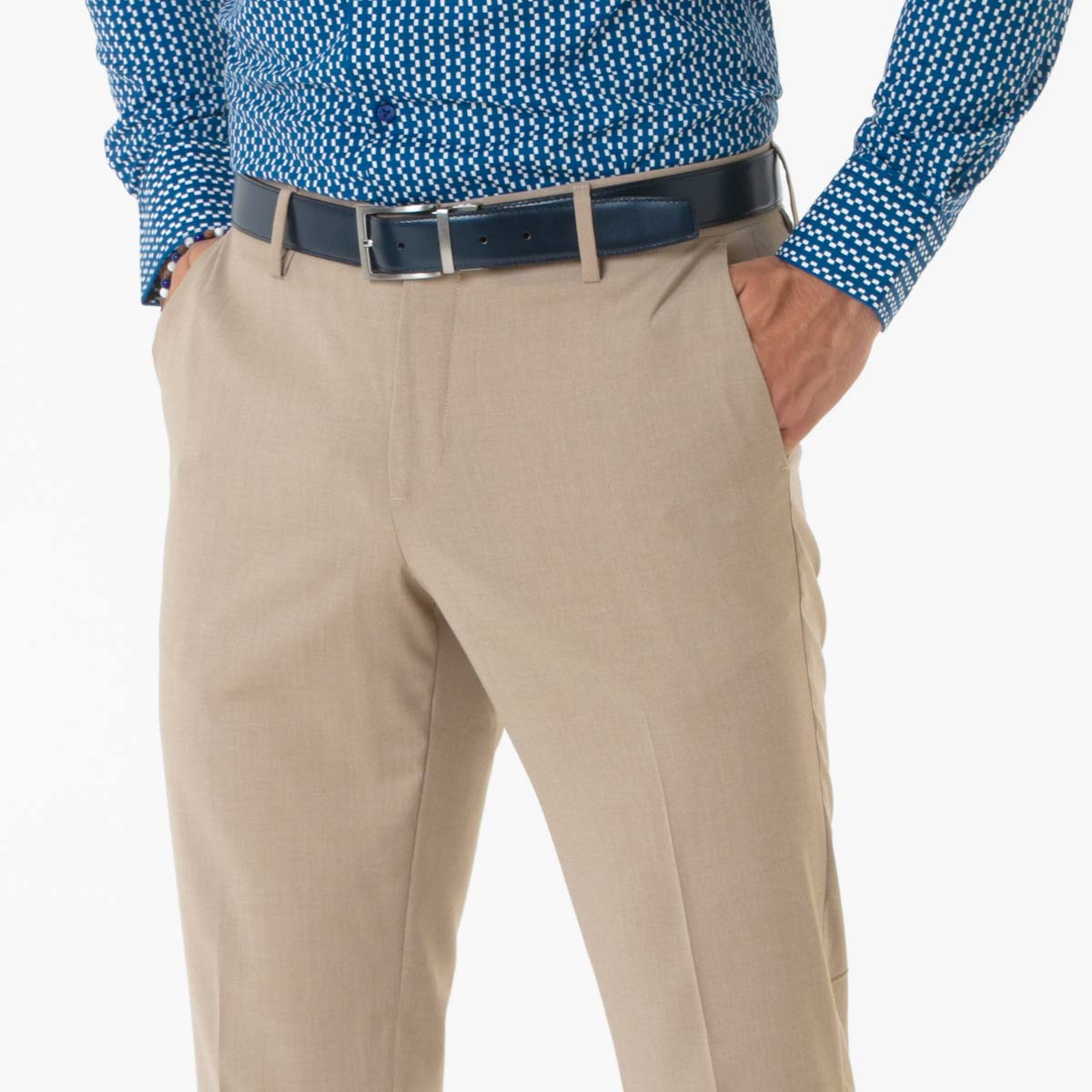Pantalone Classico Tinta Unita Slim Fit