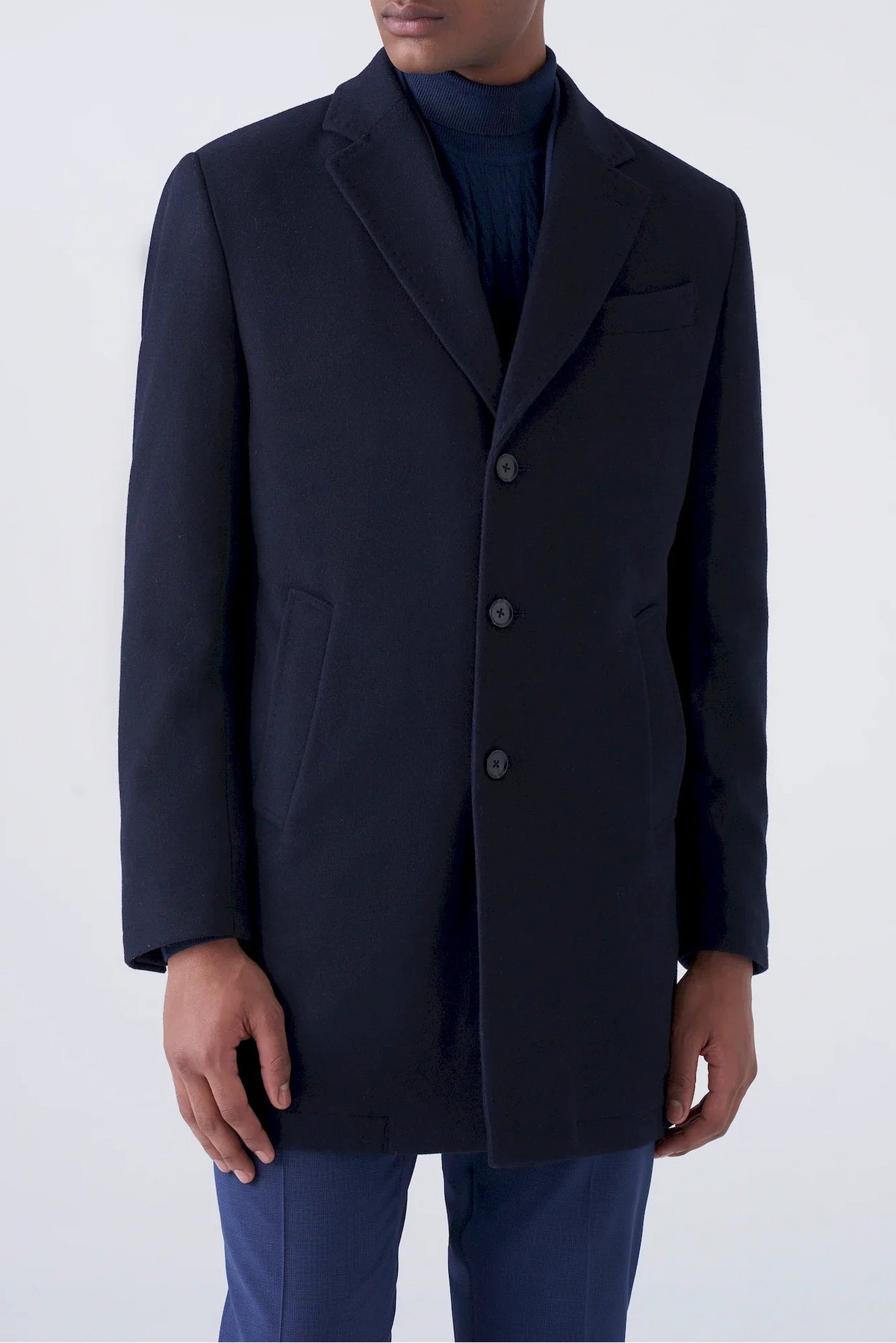 Cappotto classic in misto lana