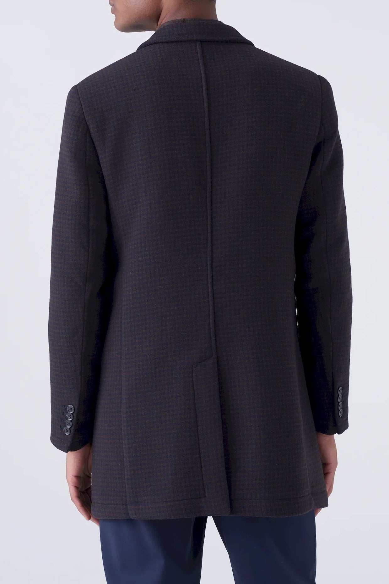 Cappotto classic fantasia pied de poule