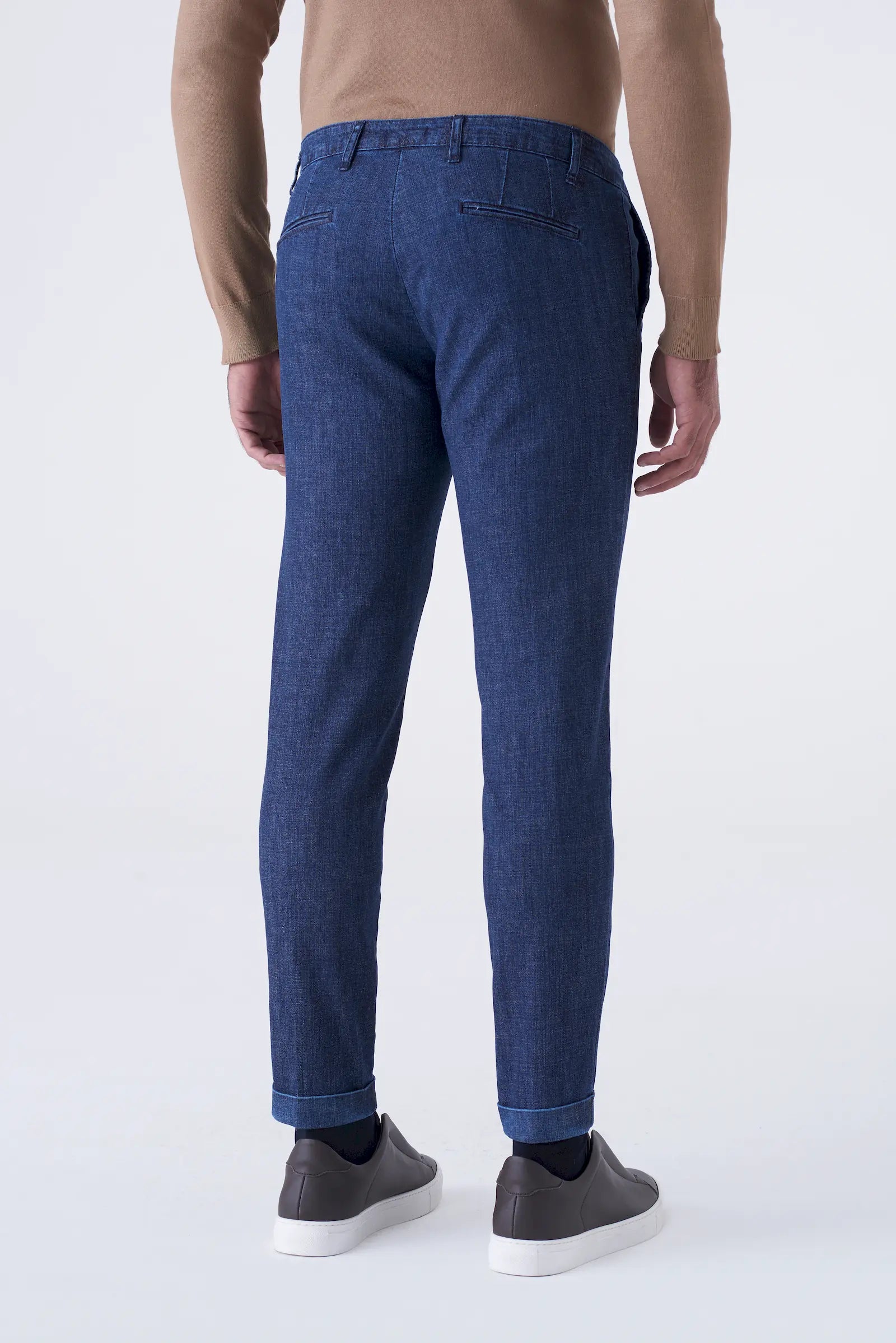 Jeans blu denim tasca america