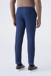 Jeans blu denim tasca america