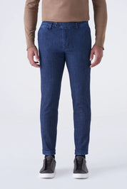 Jeans blu denim tasca america