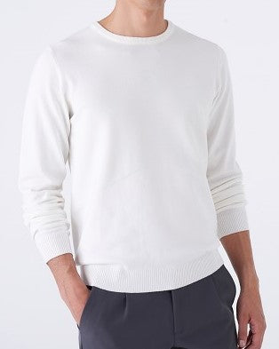 Maglia Girocollo Intarsiata