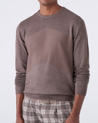 Maglia Girocollo Intarsiata