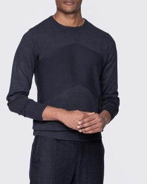 Maglia Girocollo Intarsiata