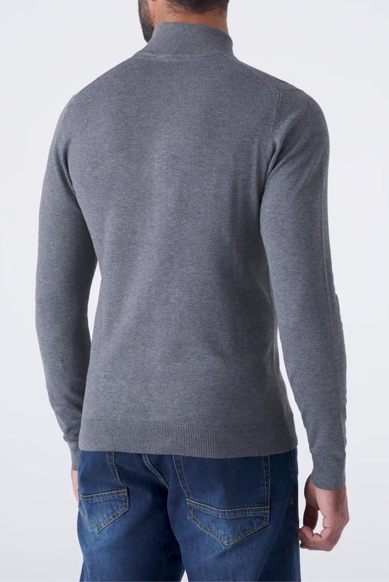 Cardigan  Invernale con Full Zip Doppio Cursore