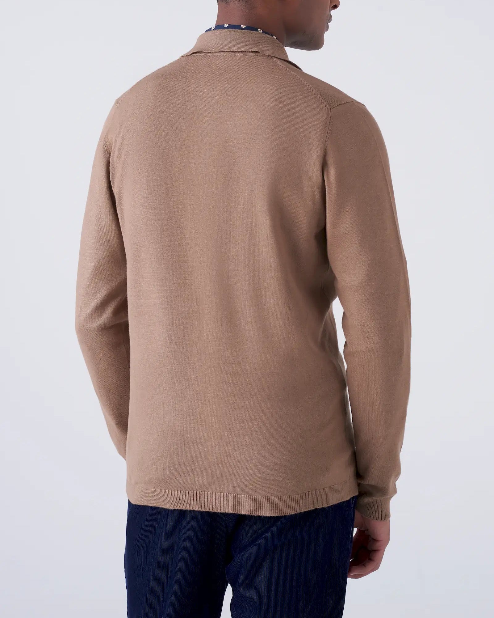 Overshirt con Tasche e Colletto a Camicia