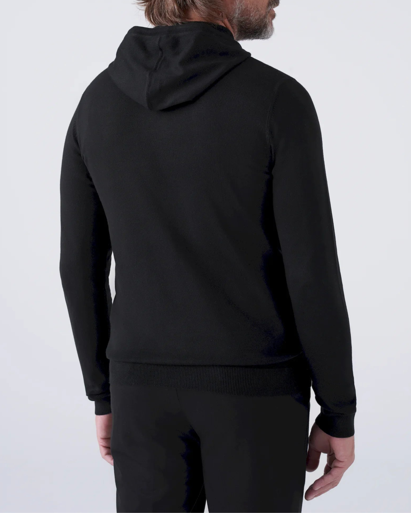 Maglia con Cappuccio e Zip Doppio Cursore