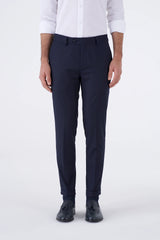 Pantaloni classici tinta unita