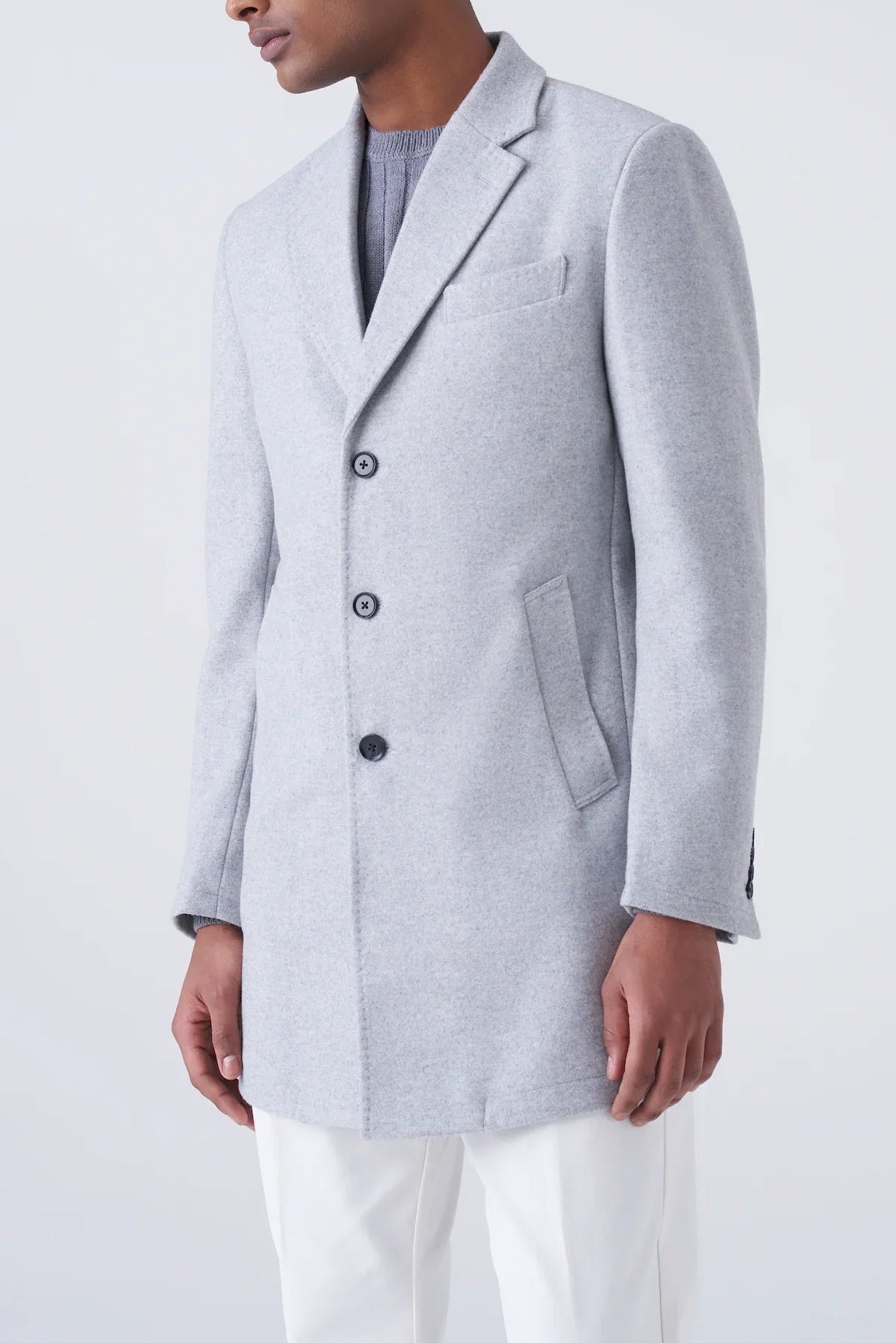 Cappotto classic in misto lana