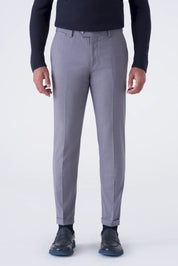 Pantaloni classici tinta unita