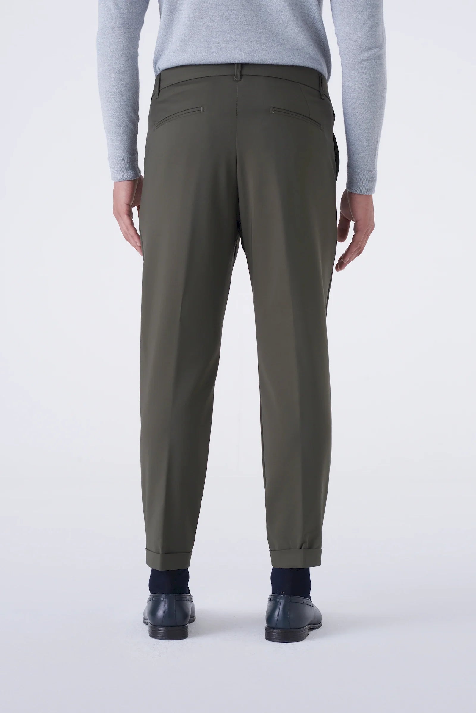 Pantaloni Eleganti  con Doppia Pinces