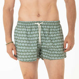 Costume Boxer Fantasia Rombi Verde
