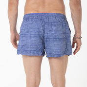 Costume Boxer Fantasia Quadretti Astratta