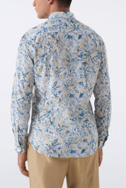 Camicia Uomo Fantasia Floreale in Cotone