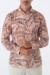 Camicia Uomo Fantasia Tropicale in Cotone