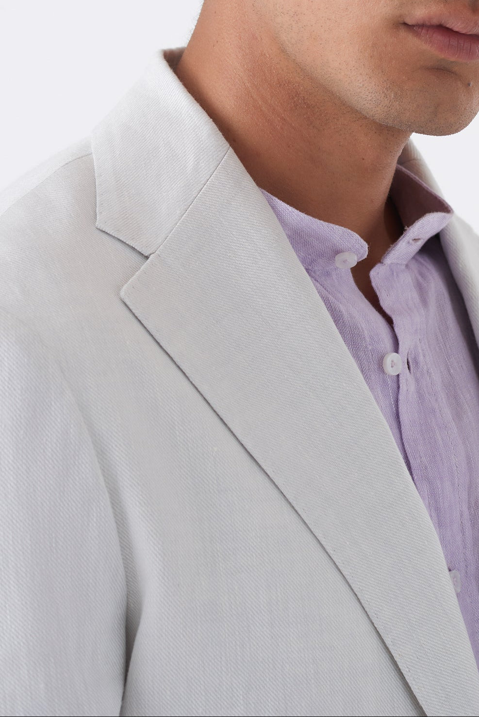 Giacca basic in puro lino