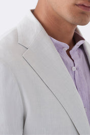 Giacca basic in puro lino