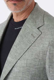 Giacca basic in puro lino