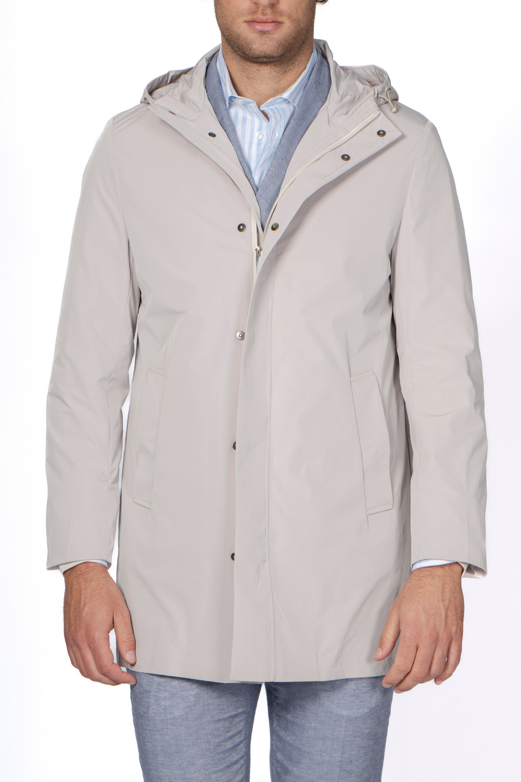 Parka lungo water resistant