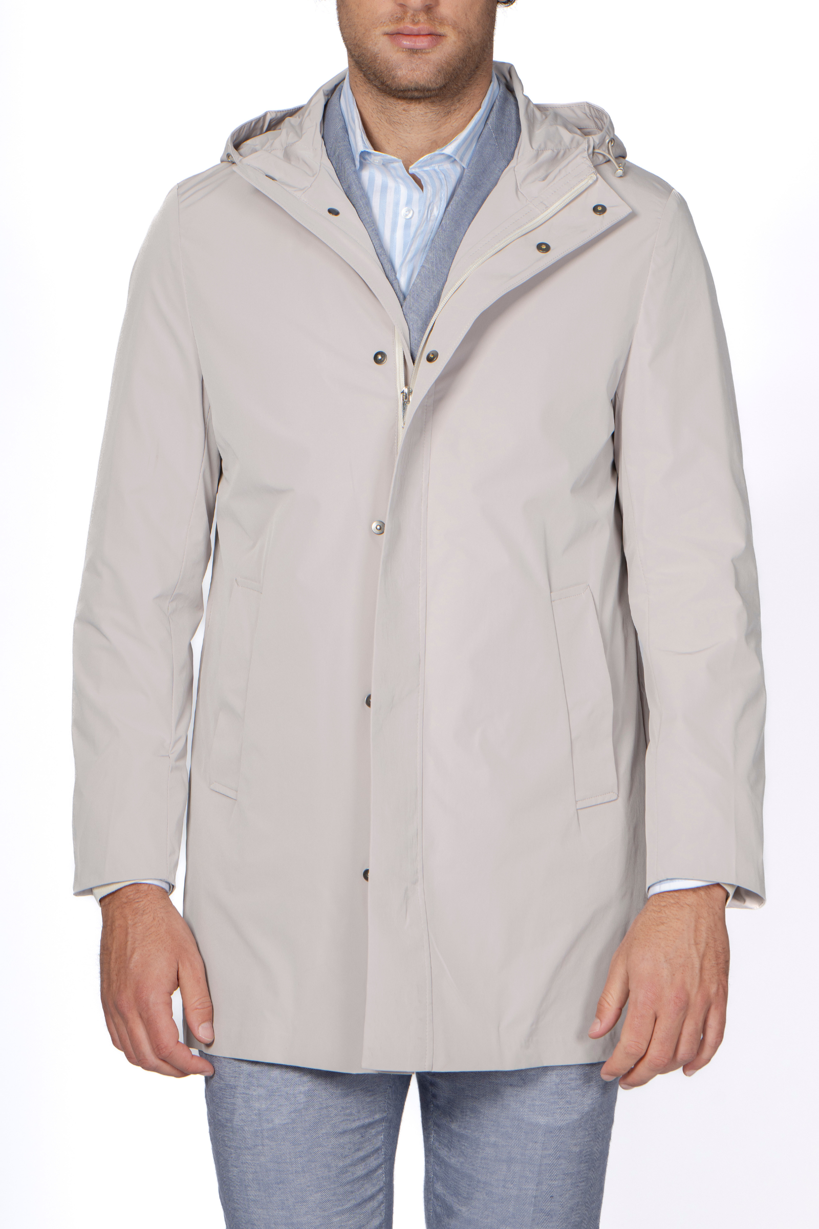 Parka lungo water resistant