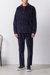 Overshirt in Velluto Rocciatore