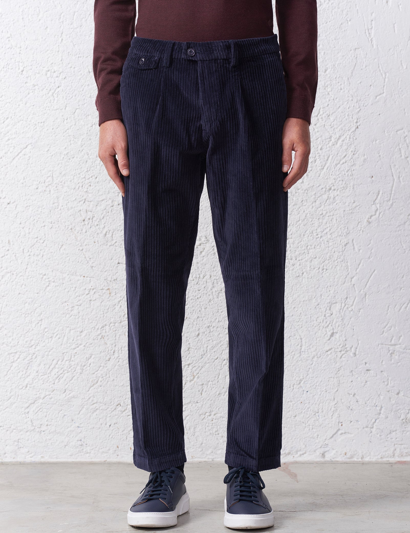 Pantalone Rocciatore in Velluto con Taschino