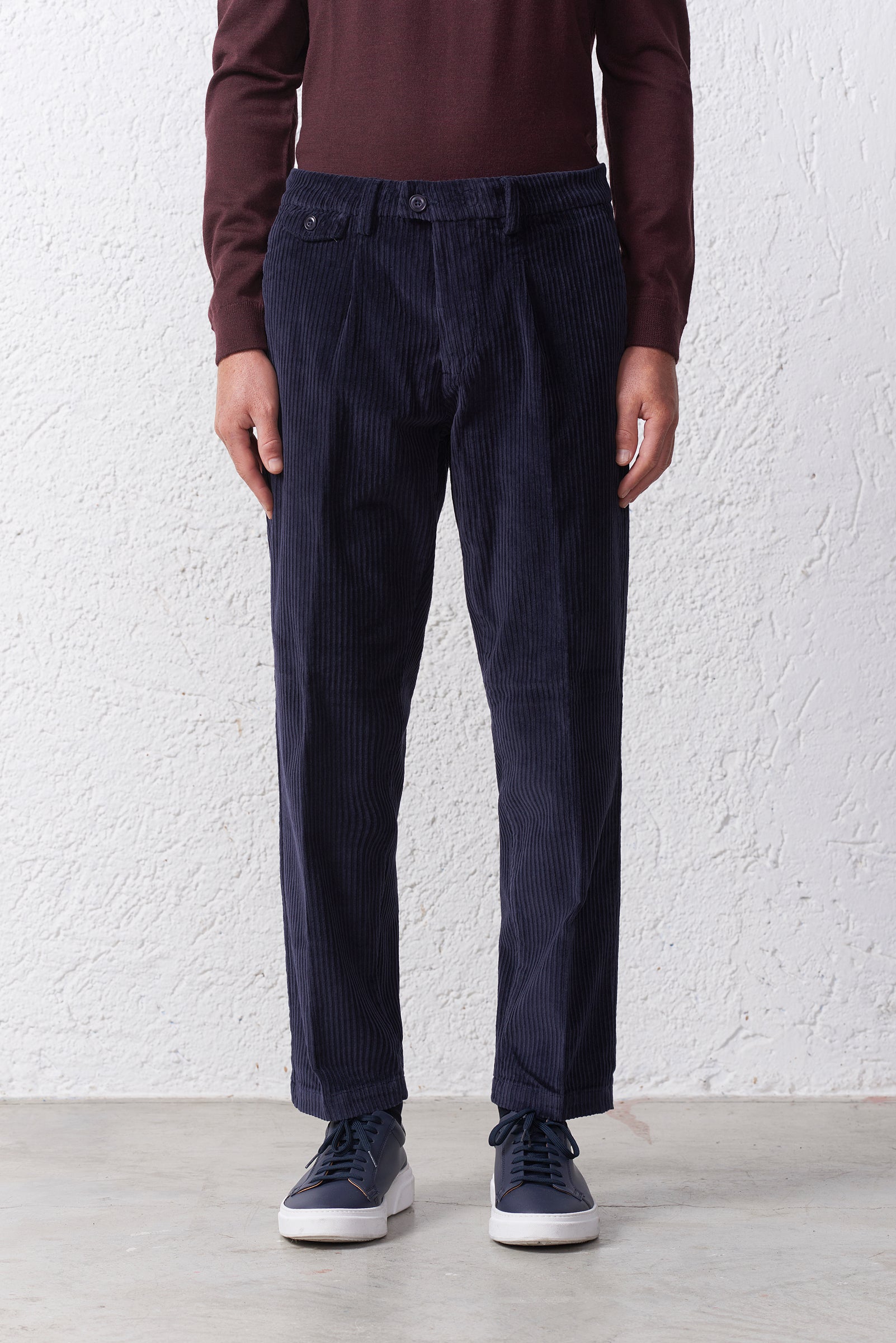 Pantalone Rocciatore in Velluto con Taschino