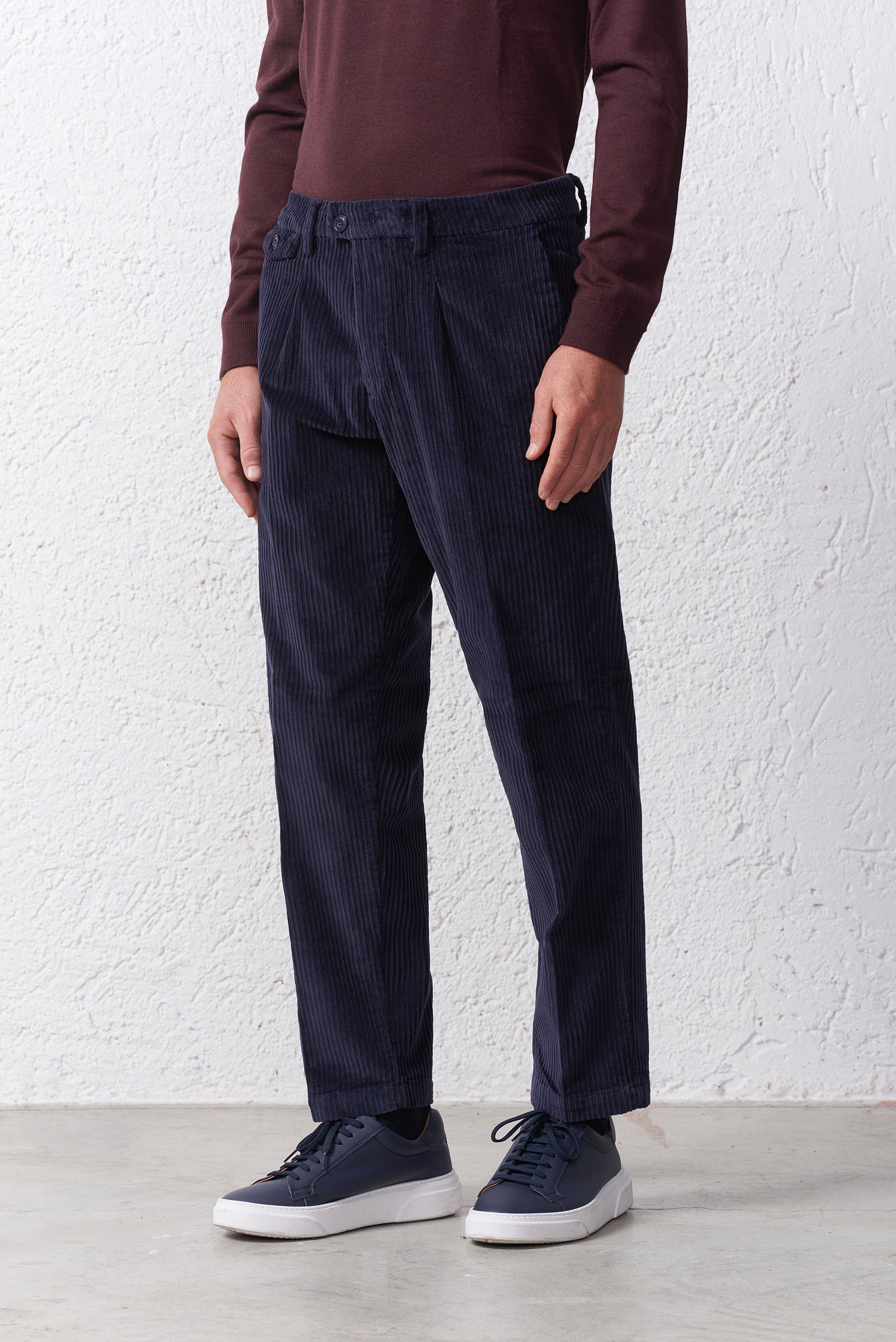 Pantalone Rocciatore in Velluto con Taschino