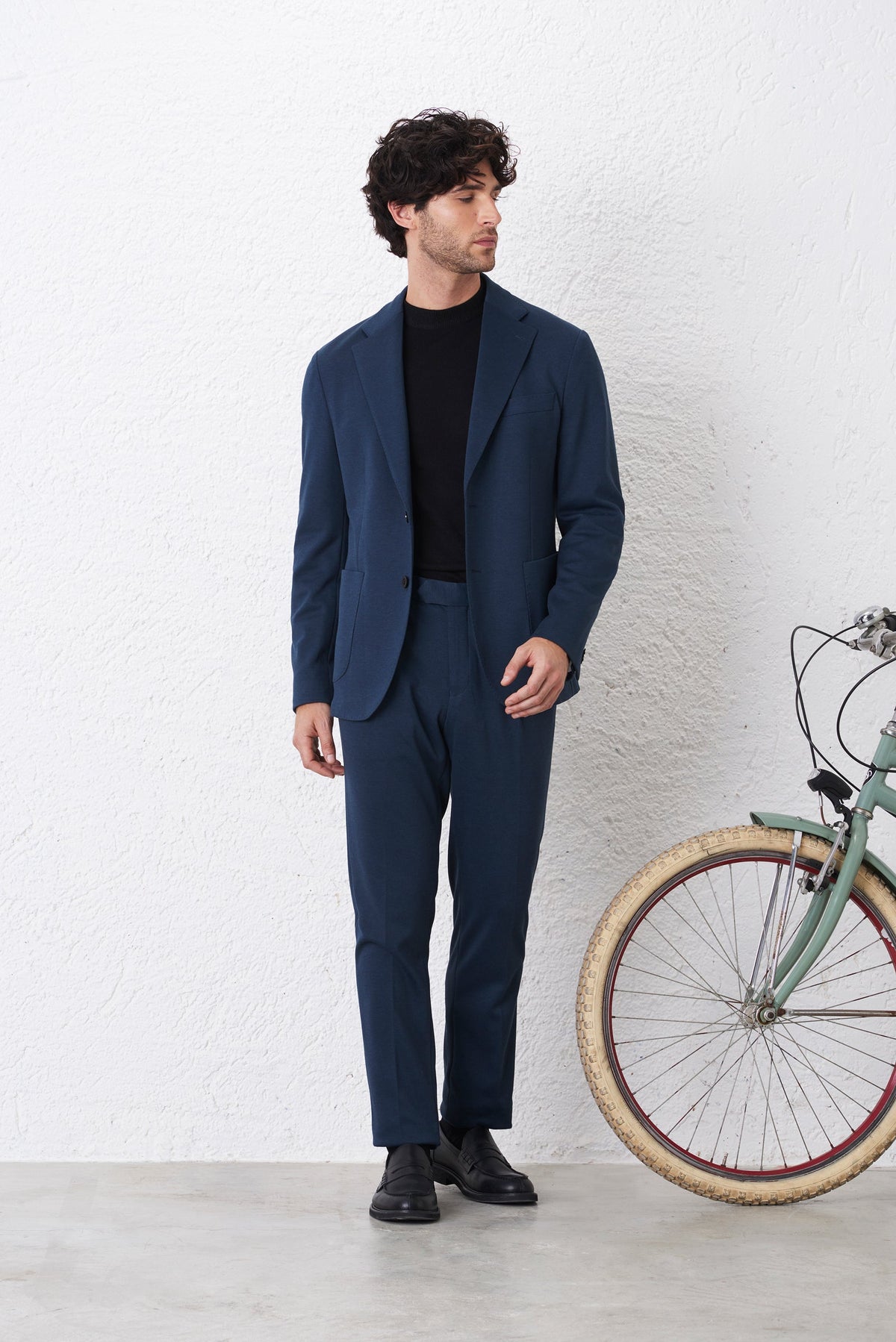 Pantalone Operato con Pinces