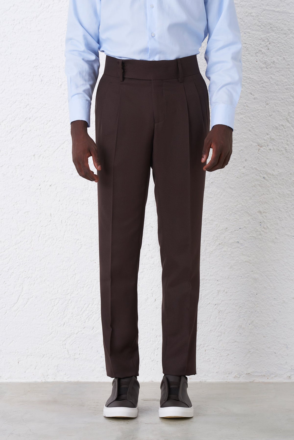 Pantalone High Twist Doppia Pince