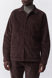 Overshirt in Velluto Rocciatore