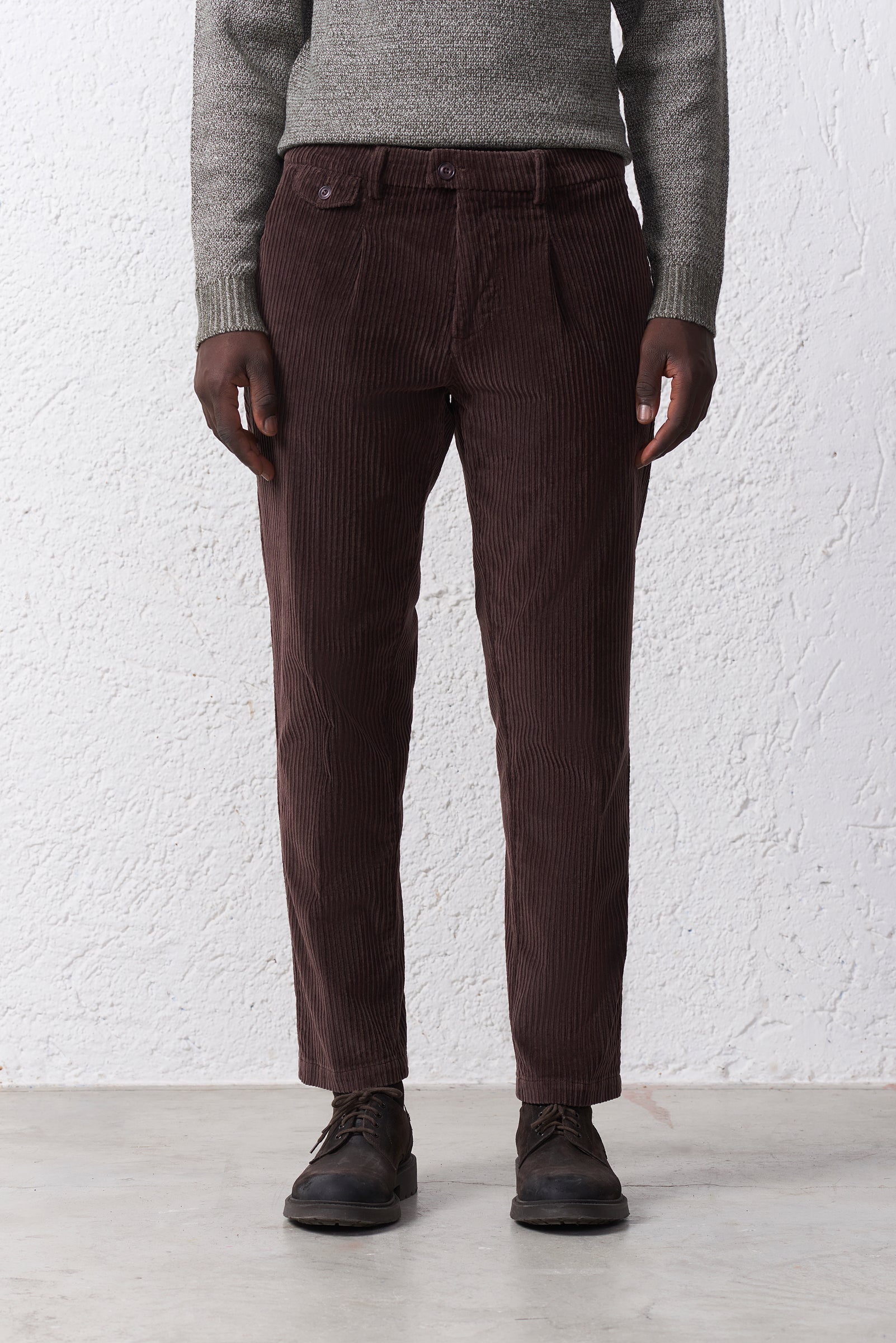Pantalone Rocciatore in Velluto con Taschino