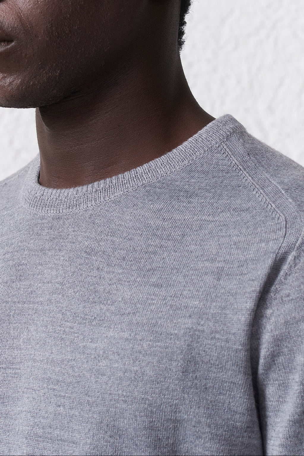 Maglia Girocollo Misto Lana Merinos