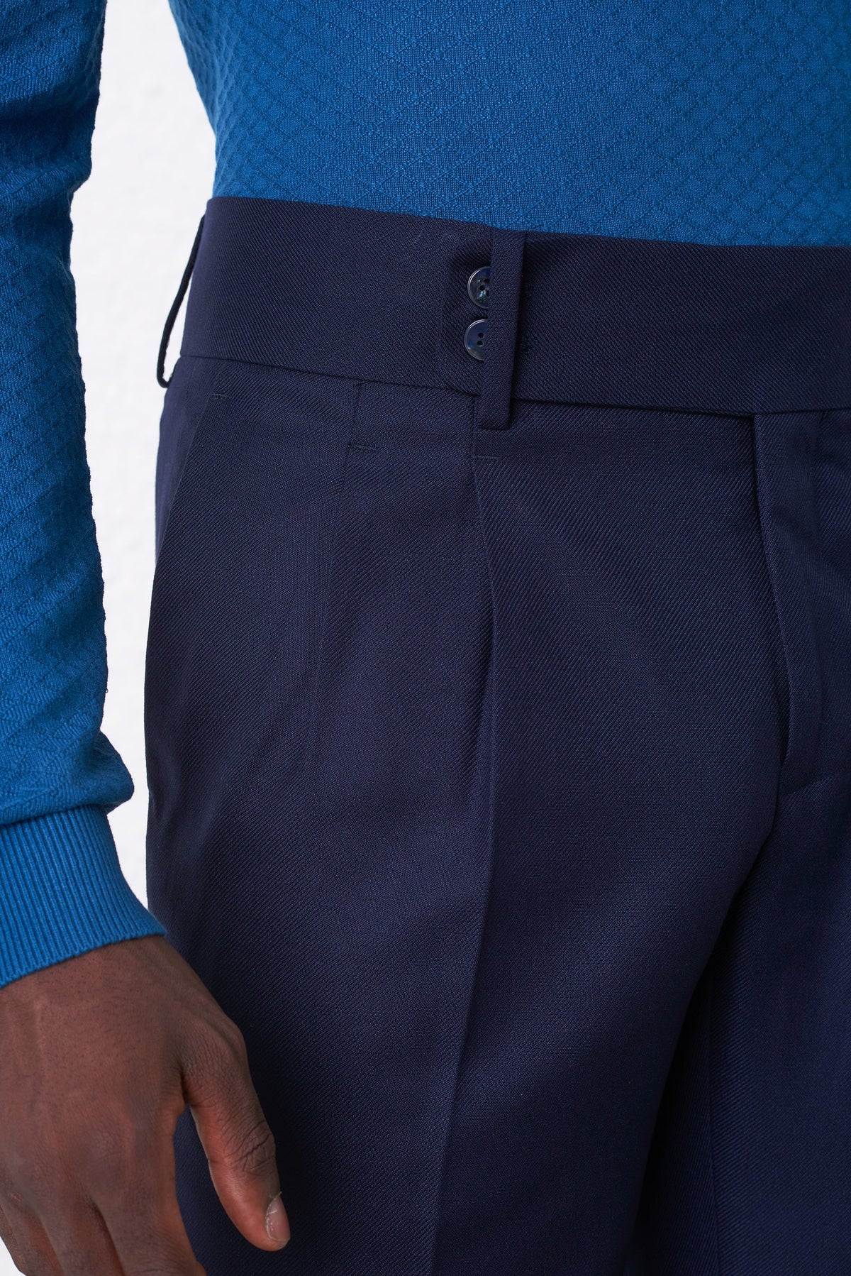 Pantalone High Twist Doppia Pince