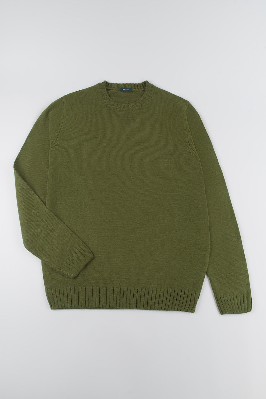 Maglia Girocollo in misto Lana Merino