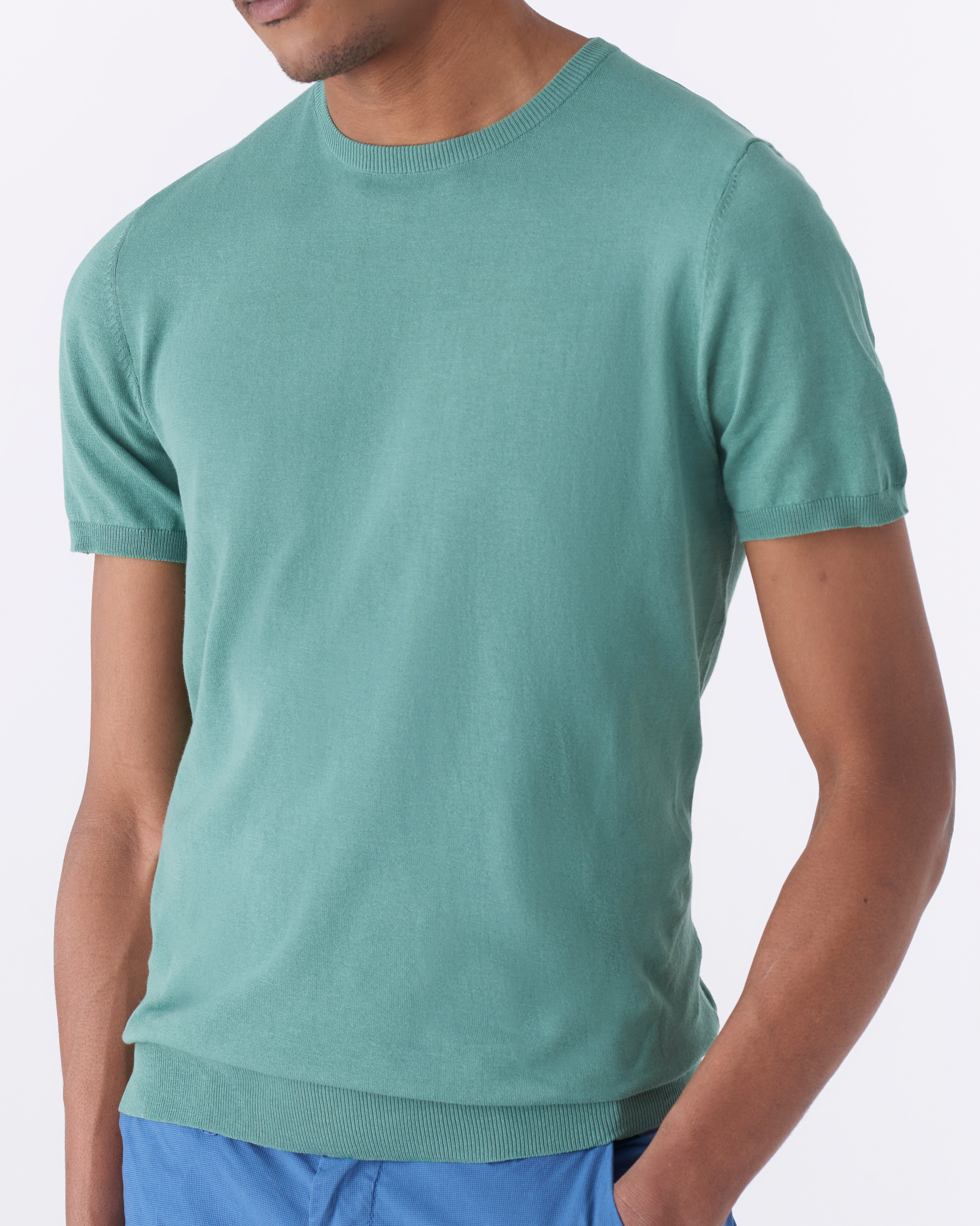 Maglia basic mezze maniche in filo