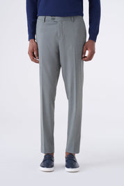 Pantaloni classici tinta unita
