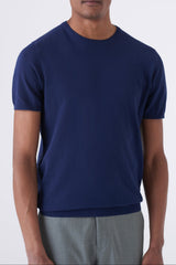 Maglia in filo girocollo manica corta
