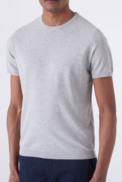 Maglia in filo girocollo manica corta