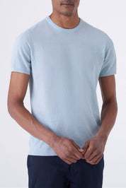 Maglia in filo girocollo manica corta