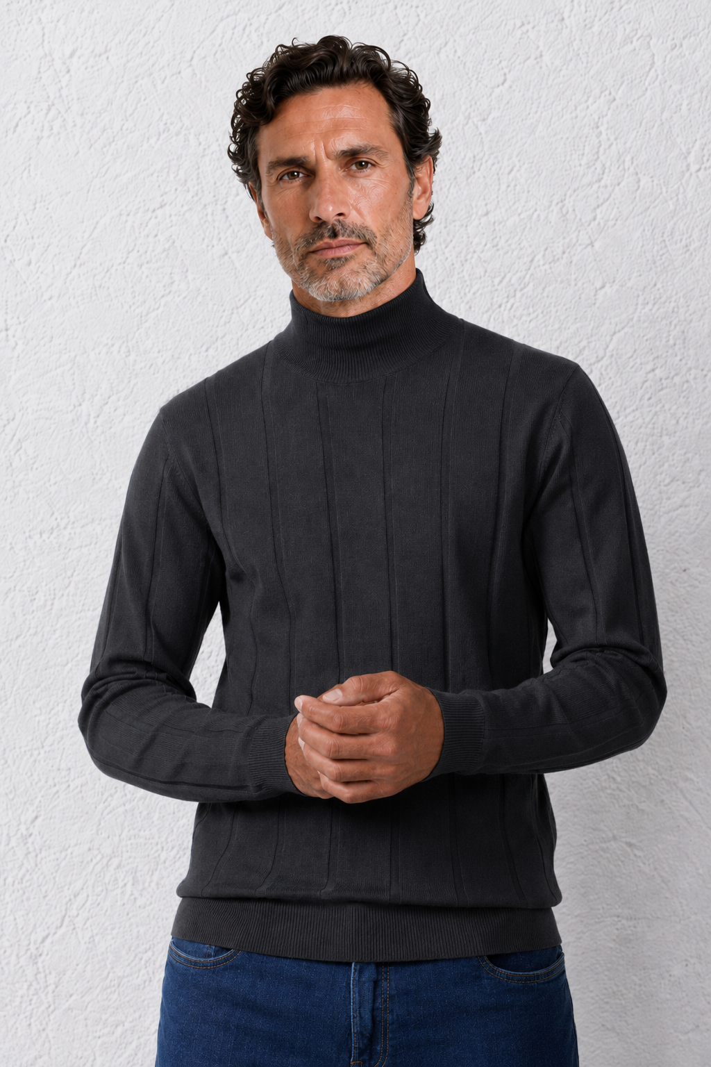 Maglia Mezzocollo  Rigata