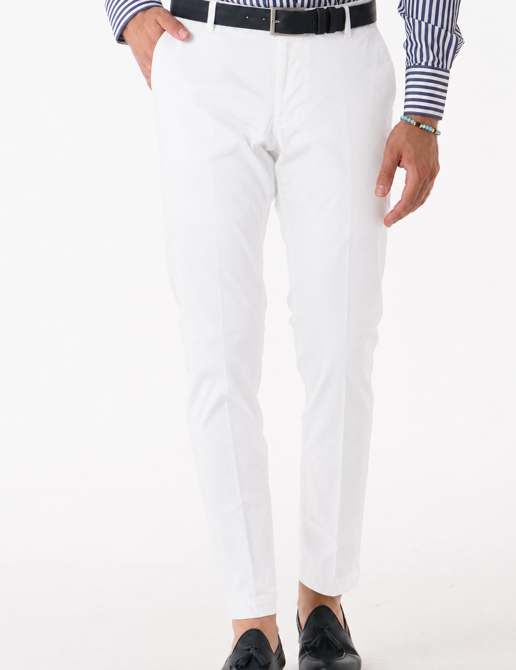Pantalone basic slim fit