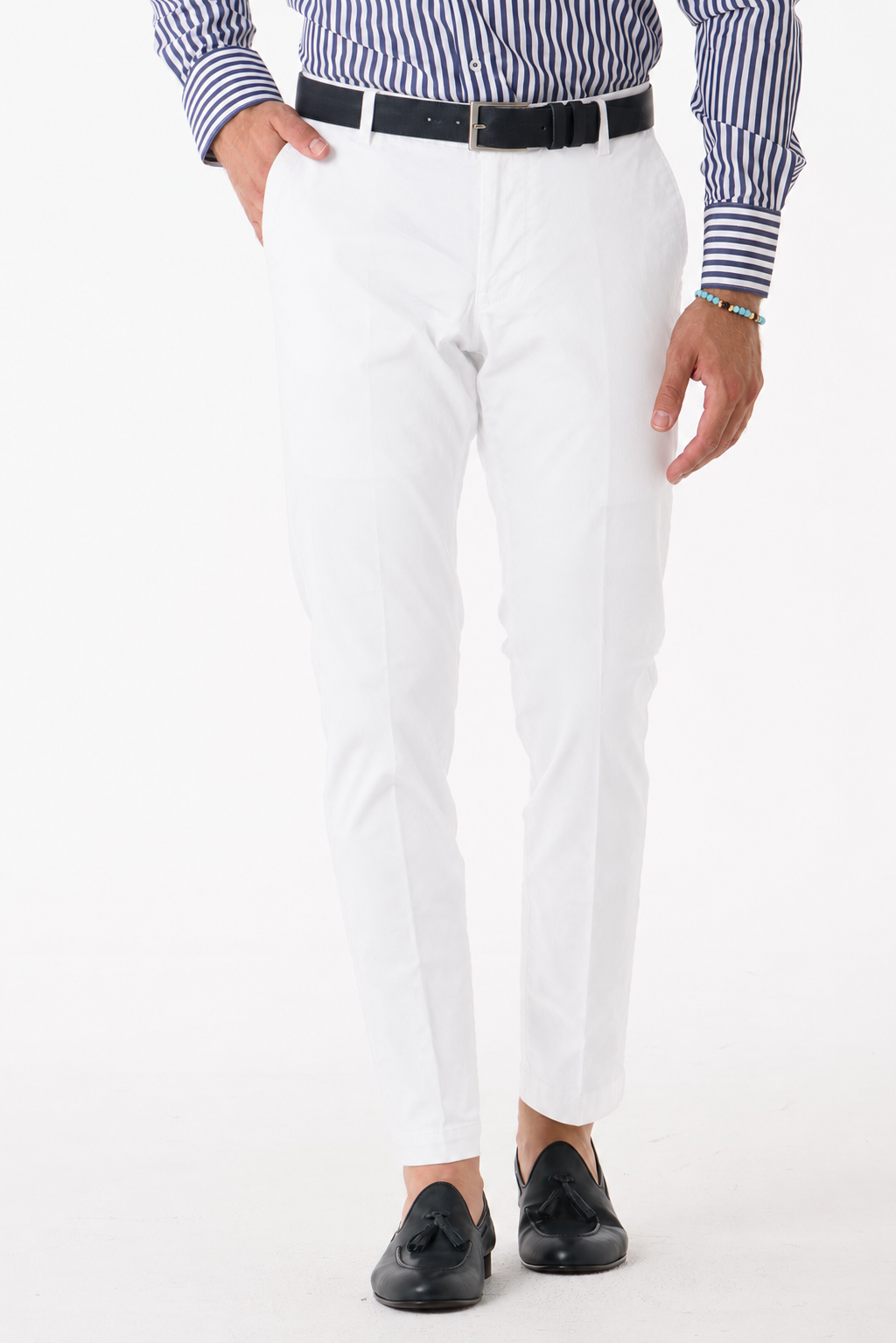 Pantalone basic slim fit