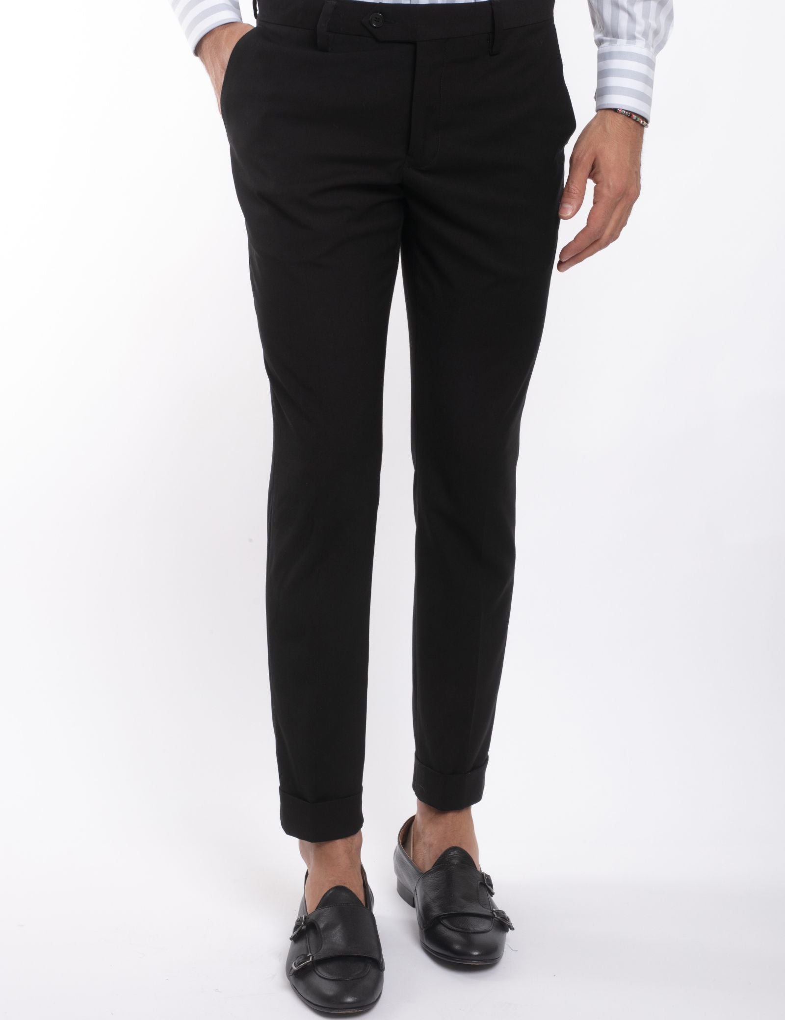 Pantalone Classico Tinta Unita Slim Fit