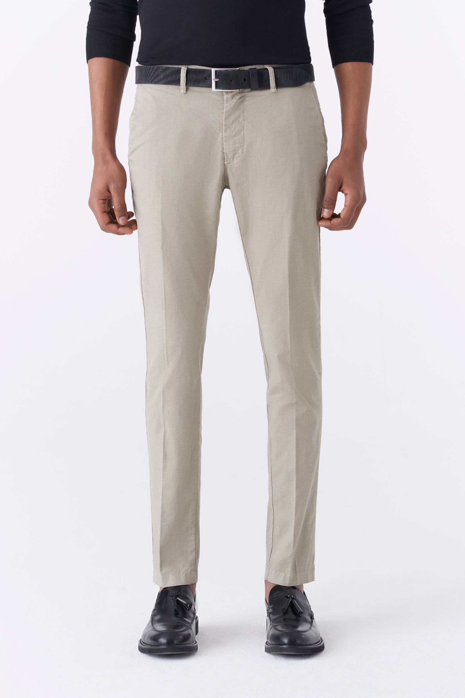Pantalone tasca america tramato