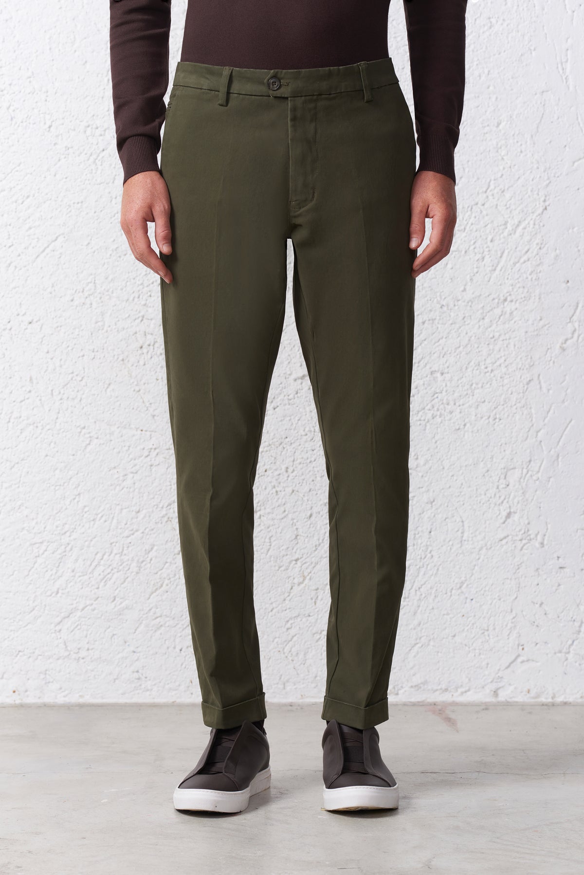 Pantalone Tasca America Raso di Cotone